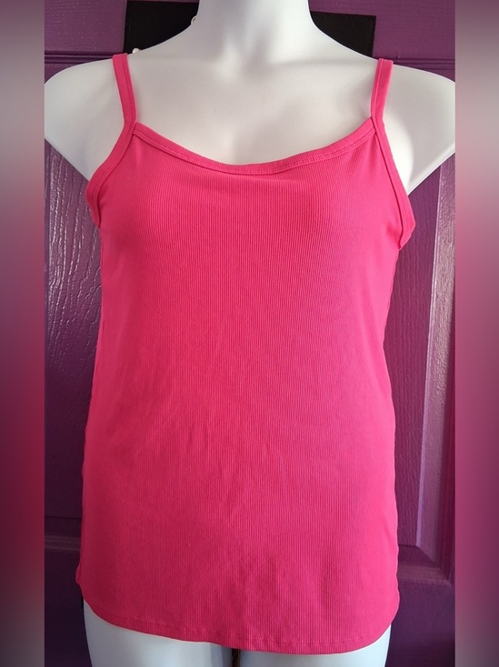 No Boundaries Tops - ❤️ 3/$15 Juniors XL Women's Spaghetti Strap Tank Top Hot Pink No Boundaries B4